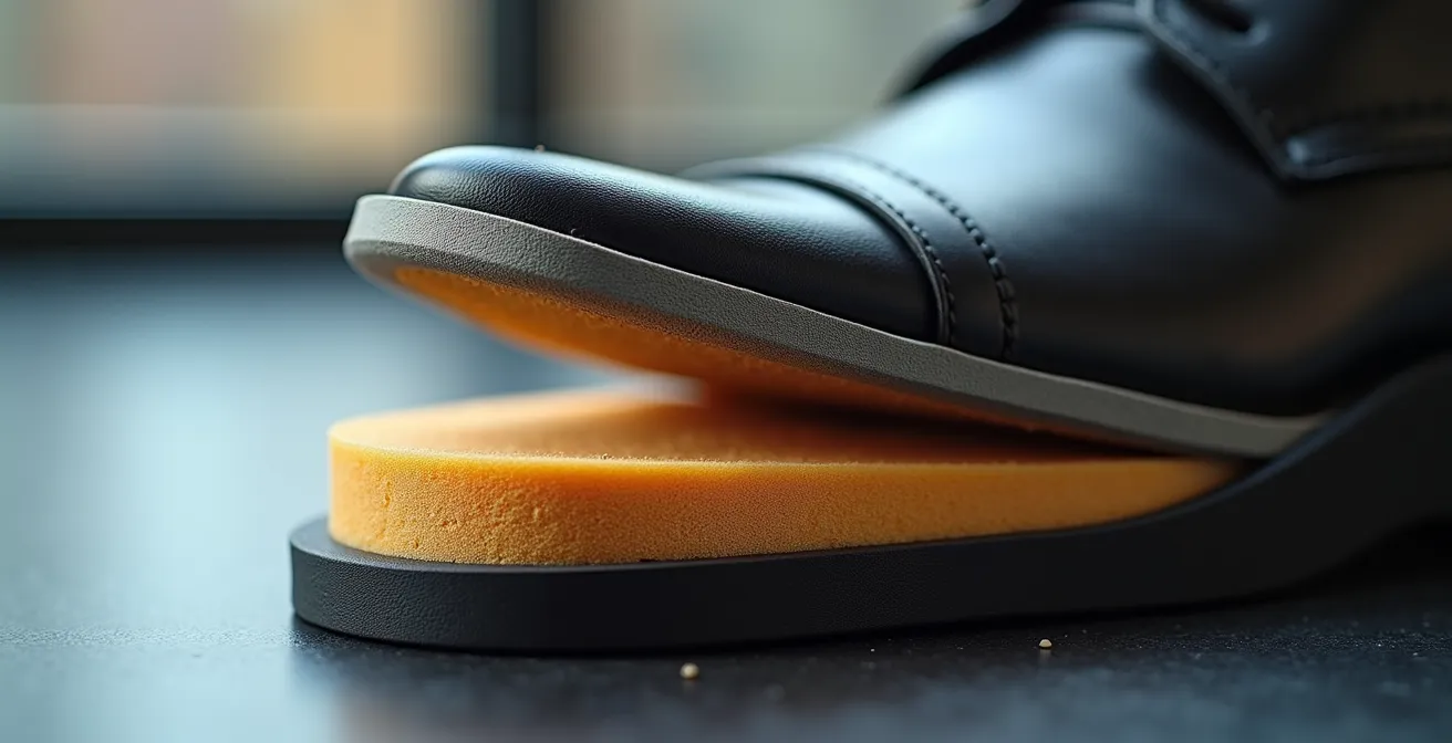 Komfortable Business-Schuhe mit sichtbaren Komfort-Features