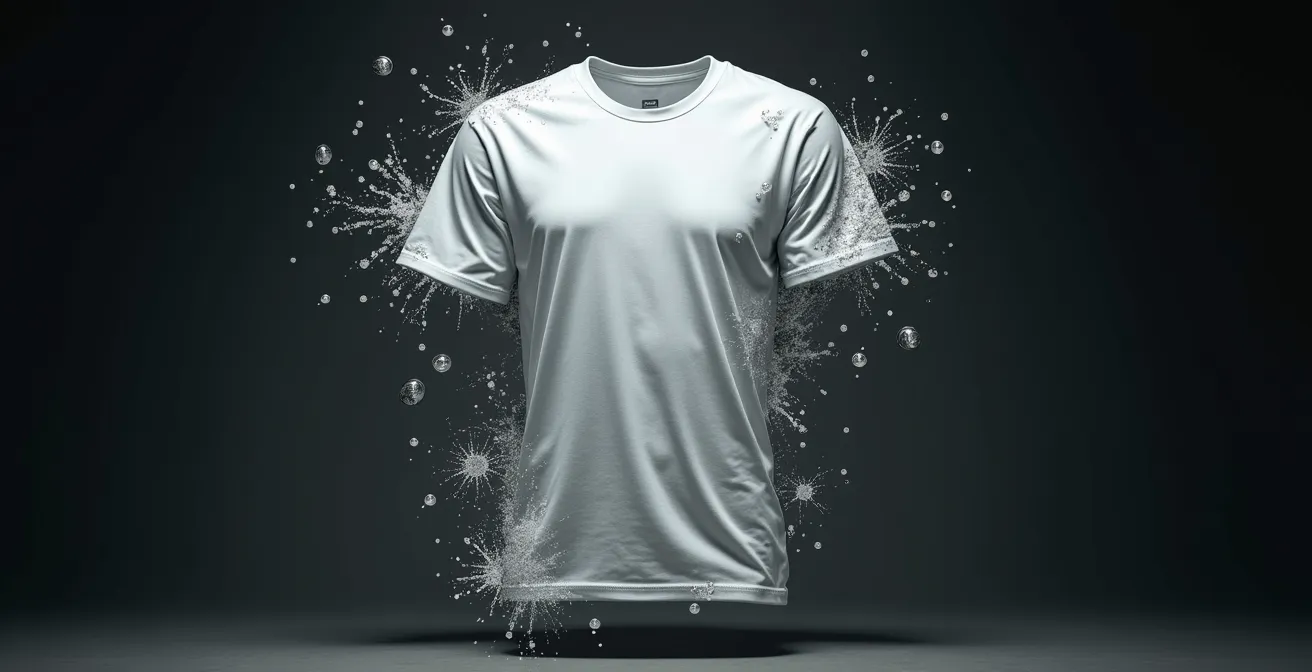 Visualisierung der versteckten Kosten eines günstigen T-Shirts