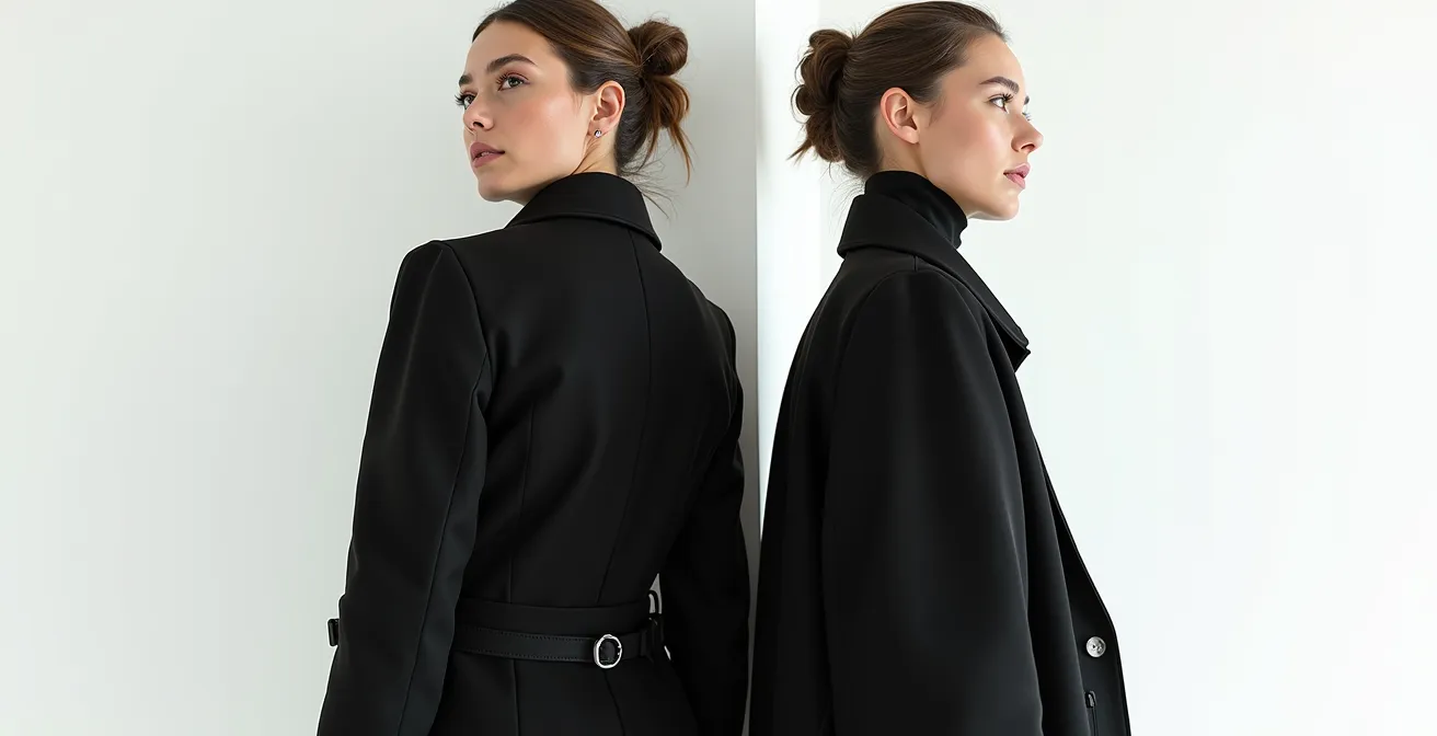 Gegenüberstellung minimalistischer und maximalistischer Streetwear-Looks